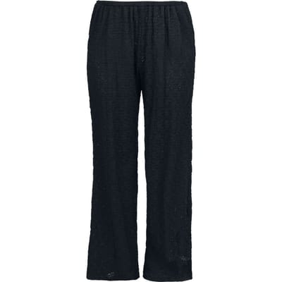 R.E.D. by EMP Stoffen broek - Lace Wide Pants - S tot XXL - voor Vrouwen - zwart