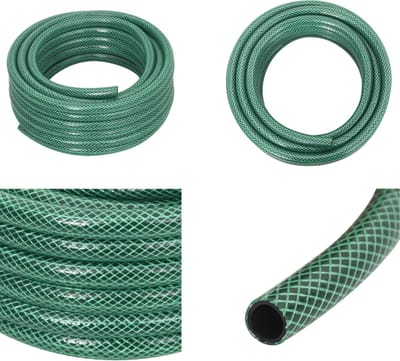 vidaXL - Tuinslang - 0,5'' - 30 - m - PVC - groen