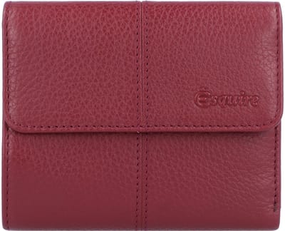 Esquire Portemonnee Verona Lady Wallet RFID Red Donkerrood