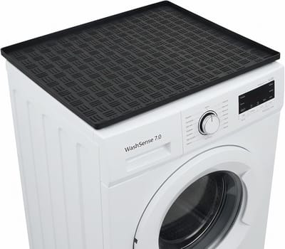Anti-slip Wasmachine Onderlegger met Verhoogde Randen - Waterdicht en Trillingsdempend