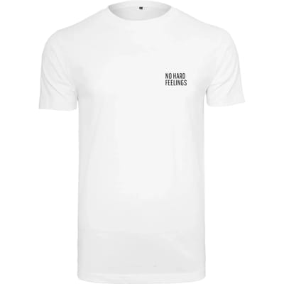 Mister Tee - No Hard Feelings Heren T-shirt - XS - Wit