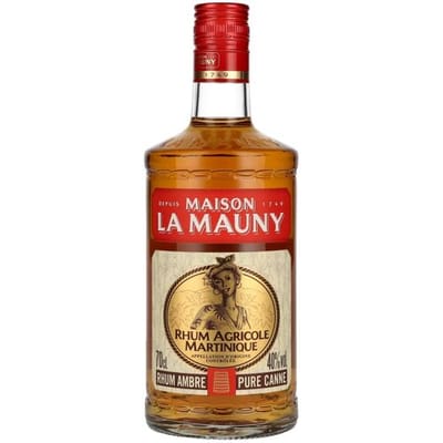 La Mauny Rum La Mauny Rhum Ambré Agricole Martinique 40% Vol. 0,7l