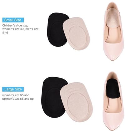 Hielkussens Gel - Hielbescherming - Hielkussentjes voor Schoenen - Inlegzolen voor Plantaire Fasciitis - Schokabsorberend - 2 Paar