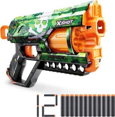 ZURU - X-Shot Skins Griefer - Camo - Camouflage print – Inclusief 12 X-Shot Pijltjes