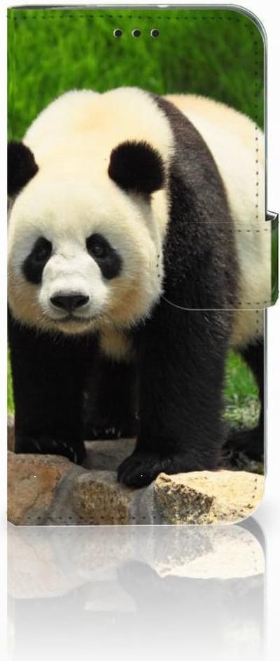 Motorola Moto G7 | G7 Plus Telefoonhoesje met Pasjes Panda