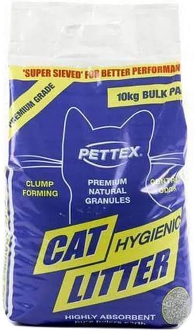 Premium Klontende Kattenbakvulling Bentoniet Klei - Super Absorberend & Geur Neutraliserend - 10 kg
