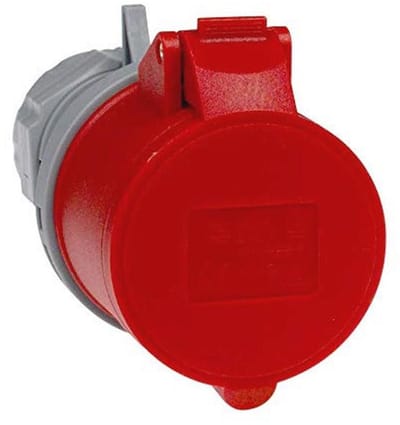 CEE-Koppeling met Schroefverbindingen, IP44, 16 A, 5-Pins, 400 V