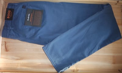 Hugo Boss Orange Chino Slim Fit - Blauw - Maat 31-34