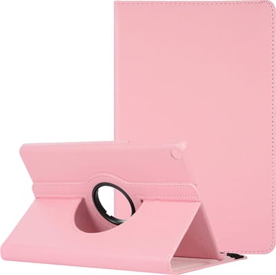 Draaibaar Hoesje 360 Rotating Multi stand Case - Geschikt voor: Samsung Galaxy Tab A8 (2022 & 2021) - SM-X200 / X205 / X207 - 10.5 inch - Licht roze