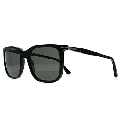 Persol PO3357S 95/58 zwart groen gepolariseerde zonnebril