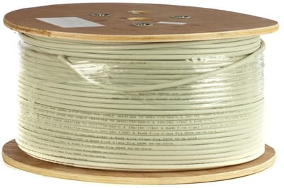DANICOM CAT6A U/UTP 500 meter kabel op rol soepel - PVC (Fca) - Trekdoos - Internetkabel - Netwerkkabel - UTP kabel