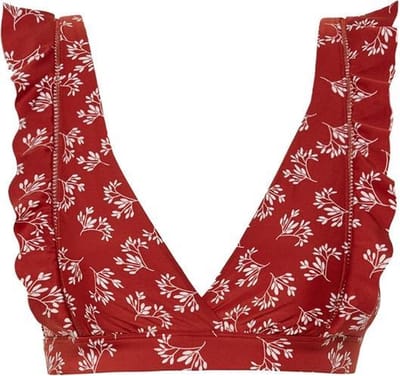 Beachlife Little Leaves Bikinitop met ruches en padding Dames - Maat 40B