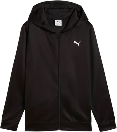 Puma tad ess full zip jacket in de kleur zwart.