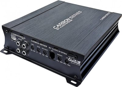 Audio System Carbon-serie 1-kanaal Digitale Mono Auto Versterker voor Subwoofers en Speakers Krachtige Audio