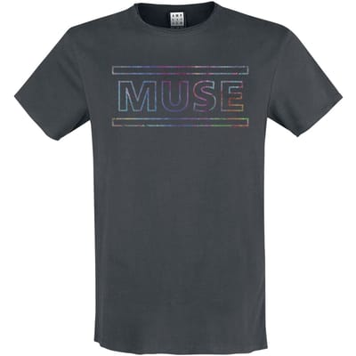 Muse T-shirt - Amplified Collection - Logo - S tot 3XL - voor Mannen - actraciet