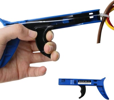 Kabelbinders Spangereedschap - Ritssluiting Spanner Cutter - Kabels Organiseren - Nauwkeurige Snede - 16.1 cm - Willekeurig