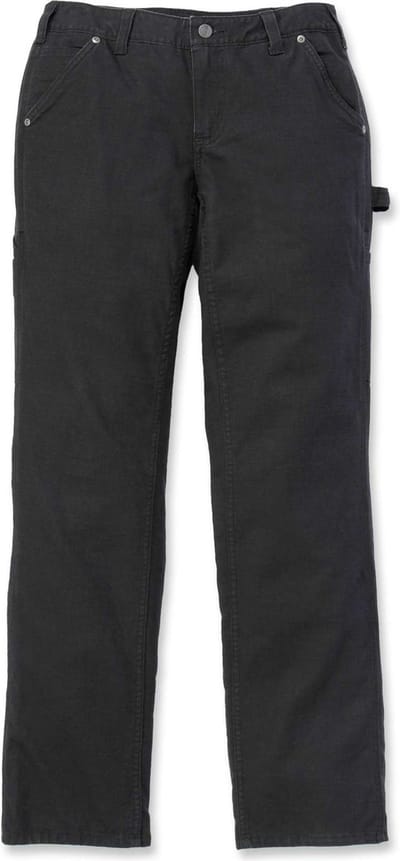 Carhartt Damesbroek Womens Crawford -broek Zwart
