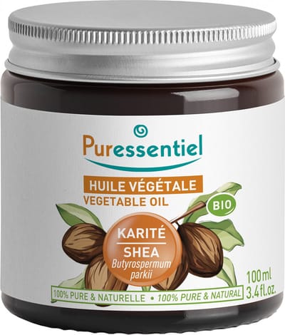 Puressentiel Sheaboter (Butyrospermum Parkii) Plantaardige Olie Biologisch 100 ml