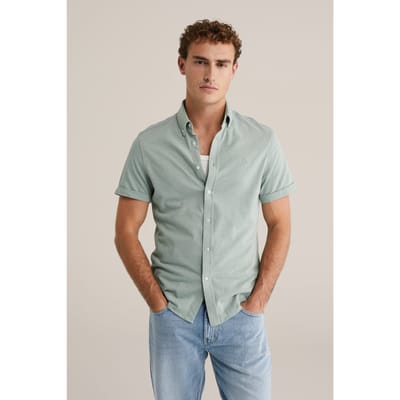We Fashion Shirt Light Green Größe: XS | Casual hemden Outlet | Herren | Grün