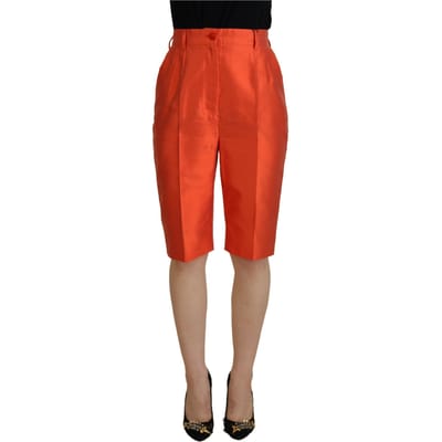 Zijde Bermuda Shorts