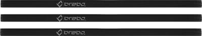Brabo - BA7011C Hair Elastic 10mm (3pcs) Black - Black - Unisex - Maat