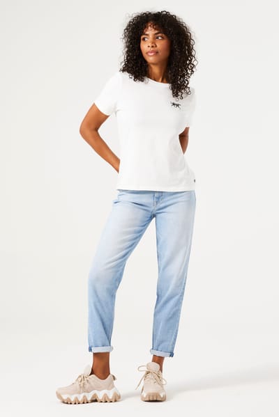 GARCIA Isabella Dames Mom Fit Jeans Blauw