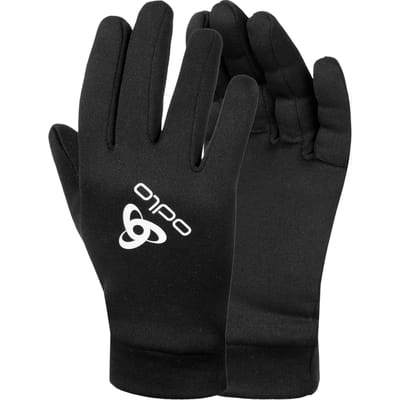 Odlo Stretchfleece Liner Eco Gloves Hardloophandschoenen-Zwart