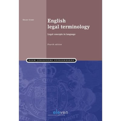English Legal Terminology - Boom Juridische Studieboeken - Helen Gubby