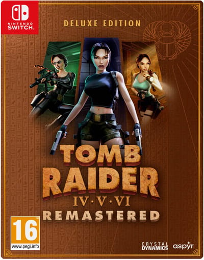 Tomb Raider IV-VI Remastered Starring Lara Croft: Deluxe Edition - Nintendo Switch