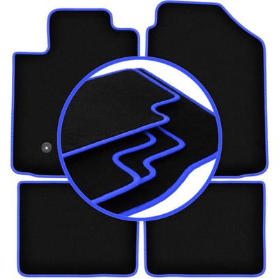 CARLUX-BLUE automatten voor: Pontiac Vibe hatchback (2003-2008)