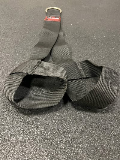 ATILIM Samsun Straps- Lifting Straps - Weightlifting Straps - Gym - Fitness, Powerlifting, CrossFit & Krachttraining - Workout - Deadlift Straps - Lift Haak- Zwart