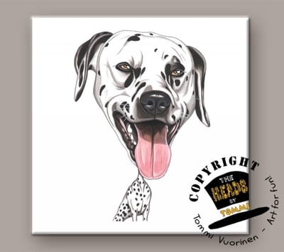 Tegel Hond Dalmatier