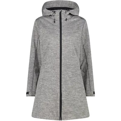 Vrouwelijke softshell hoodie jas CMP