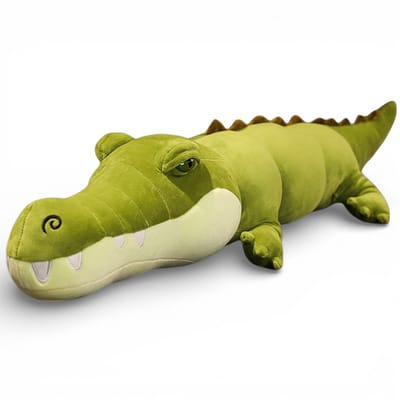 Grote Krokodil Knuffel 95cm – Zachte Pluche Knuffelkrokodil – Cadeau voor Kind, Peuter & Baby