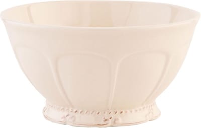 Clayre & Eef Soepkom 400 ml Beige Keramiek