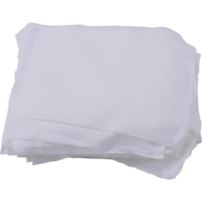 Sachet de 100 pièces Chiffon de nettoyage 6 pouces pour réparation d'écran LCD de téléphone Microfibre antistatique pour salle blanche white