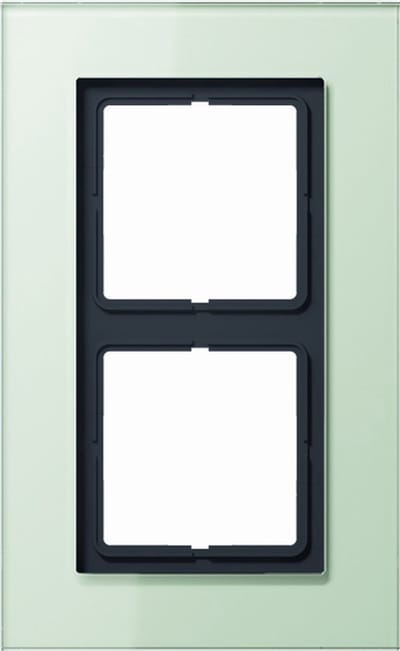 JUNG LS-plus afdekraam 2-voudig glas (LSP982GLAS)