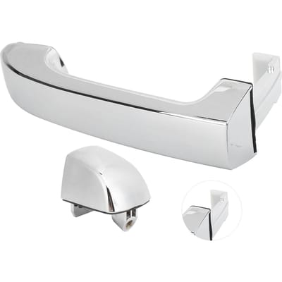 2 pièces poignée de porte de voiture extérieure 82662 ?Remplacement avant droit 3J010 pour Hyundai Veracruz 2007 ?12 white