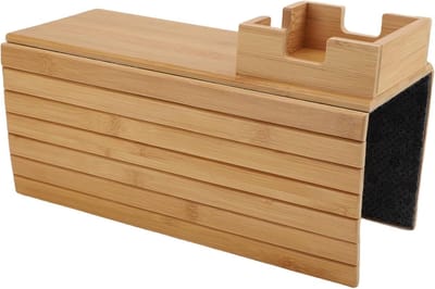 Opvouwbare Armleuning Tafel - Bank Dienblad - Drankjes en Snacks - Antislip Bodem - 37 x 17 x 8 cm