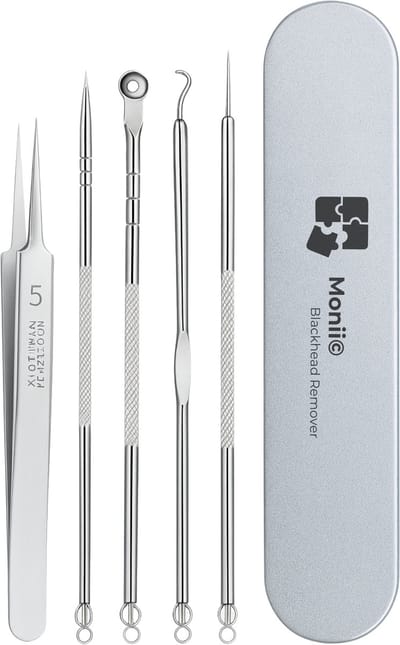 Blackhead Remover - Mee Eters Verwijderen - Mee eters verwijderaar - Comedonenlepel - Puisten Verwijderaar - Poriënreiniger