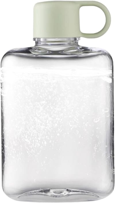 Reiswaterfles, lichte 360 ml kolf, herbruikbare hydratatiefles, slank design, fitness-waterfles, compacte zakfles, sportbeker voor buiten, milieuvriendelijk