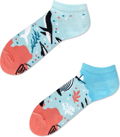 Many Mornings unisex enkelsokken - Ocean Life Low - Unisex - Maat: 35 - 38
