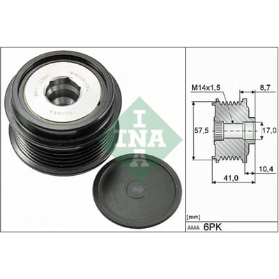 Schaeffler Ina Generator vrijloop INA 535 0282 10