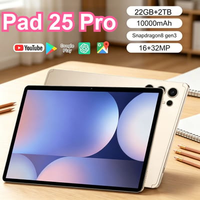 NIEUW Hot Pad 7s Pro Origineel 10000mAh Android 15 Tablet 4G 5G Dual SIM Kinderen Tablet 10.1 inch Globale Versie 22GB+2TB Tablets
