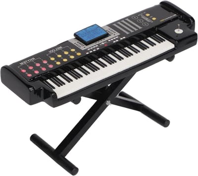 Miniatuur Muziekinstrument - Houten Orgel - Poppenhuis Decoratie - Gedetailleerd Model - 19 cm - Houtkleur