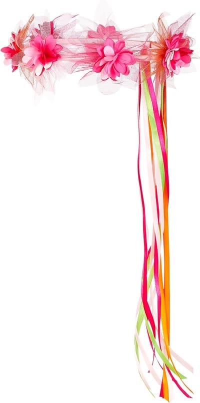 Rose & Romeo Souza Halo bloem Paula, roze-fuchsia-oranje (1 stuk)