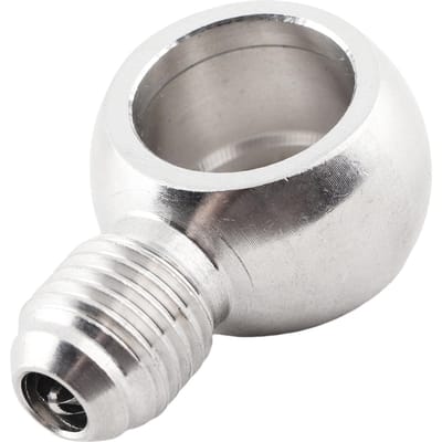 Raccord Adaptateur Banjo à Bride Turbo 414‑02101‑006 4AN vers M14 Acier Inoxydable Composants Automobiles gray