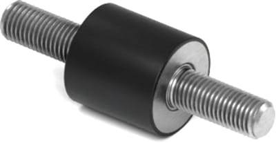 Rubbermagazijn - Trillingsdemper - Type A - 10x10mm - M4 - Set 10 stuks