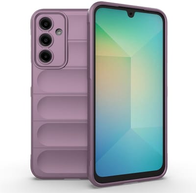 Coverup Hoesje - Geschikt voor Samsung Galaxy A36 Hoesje - Coverup Hands-On Rugged Back Cover - Paars