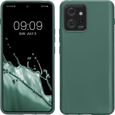 kwmobile telefoonhoesje geschikt voor Motorola ThinkPhone - Hoesje voor smartphone - Back cover in dennengroen
